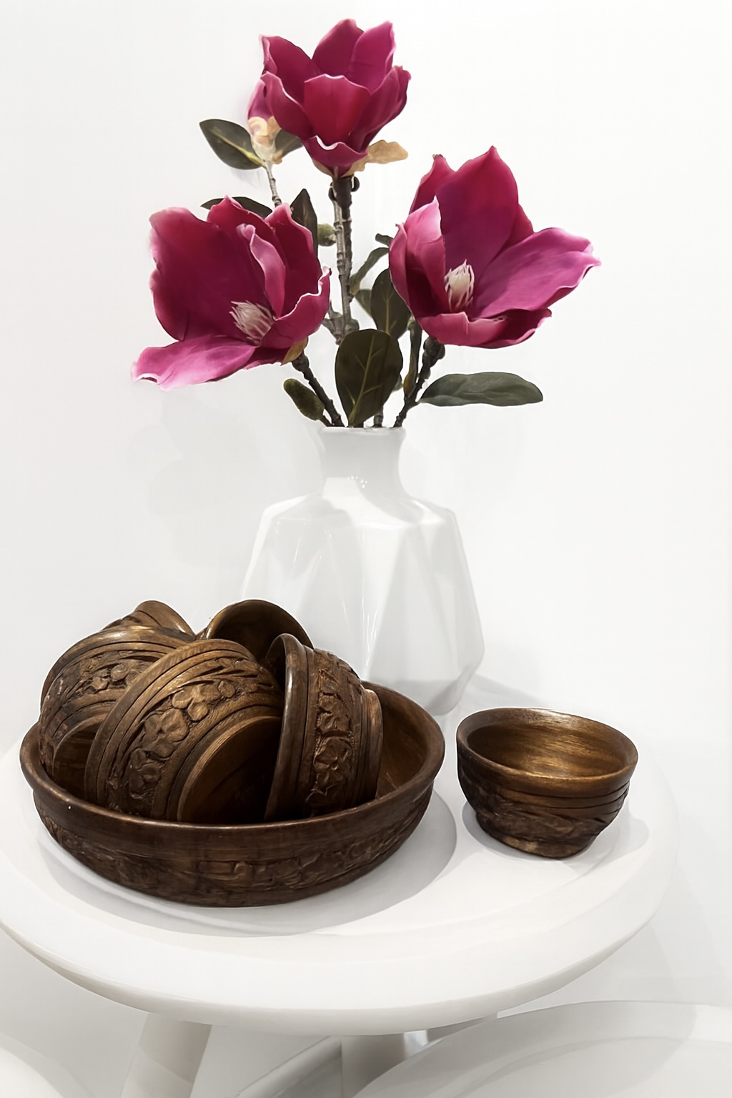 آجیل خوری منبت کاری مجموعه 7 عددی